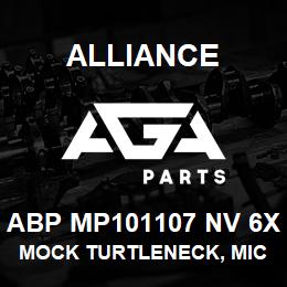ABP MP101107 NV 6X Alliance MOCK TURTLENECK, MICROFIBRE -LNG SLV NAVY | AGA Parts
