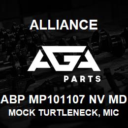 ABP MP101107 NV MD Alliance MOCK TURTLENECK, MICROFIBRE -LNG SLV NAVY | AGA Parts