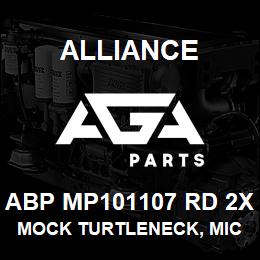 ABP MP101107 RD 2X Alliance MOCK TURTLENECK, MICROFIBRE -LNG SLV RED | AGA Parts
