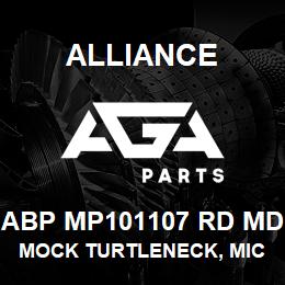 ABP MP101107 RD MD Alliance MOCK TURTLENECK, MICROFIBRE -LNG SLV RED | AGA Parts
