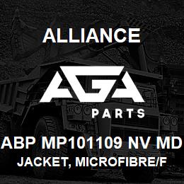 ABP MP101109 NV MD Alliance JACKET, MICROFIBRE/FLEECE LINED NAVY | AGA Parts