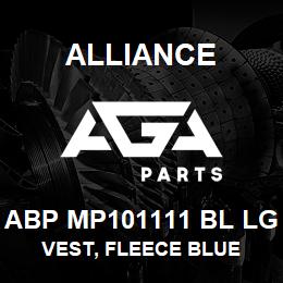 ABP MP101111 BL LG Alliance VEST, FLEECE BLUE | AGA Parts