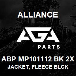 ABP MP101112 BK 2X Alliance JACKET, FLEECE BLCK | AGA Parts
