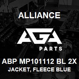 ABP MP101112 BL 2X Alliance JACKET, FLEECE BLUE | AGA Parts