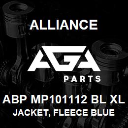 ABP MP101112 BL XL Alliance JACKET, FLEECE BLUE | AGA Parts