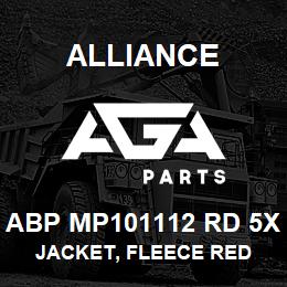 ABP MP101112 RD 5X Alliance JACKET, FLEECE RED | AGA Parts