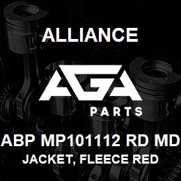 ABP MP101112 RD MD Alliance JACKET, FLEECE RED | AGA Parts