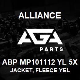 ABP MP101112 YL 5X Alliance JACKET, FLEECE YEL | AGA Parts