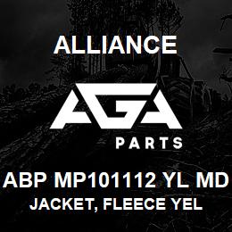 ABP MP101112 YL MD Alliance JACKET, FLEECE YEL | AGA Parts