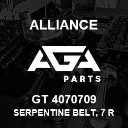 GT 4070709 Alliance SERPENTINE BELT, 7 RIB, 15/16 X 71-1/2 | AGA Parts