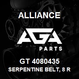 GT 4080435 Alliance SERPENTINE BELT, 8 RIB X 43.5 | AGA Parts
