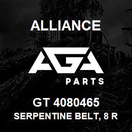 GT 4080465 Alliance SERPENTINE BELT, 8 RIB X 46.5 | AGA Parts