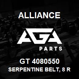 GT 4080550 Alliance SERPENTINE BELT, 8 RIB X 55 | AGA Parts