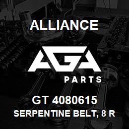 GT 4080615 Alliance SERPENTINE BELT, 8 RIB X 61.5 | AGA Parts