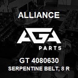 GT 4080630 Alliance SERPENTINE BELT, 8 RIB X 63 | AGA Parts