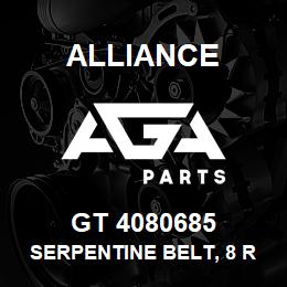 GT 4080685 Alliance SERPENTINE BELT, 8 RIB X 68.5 | AGA Parts