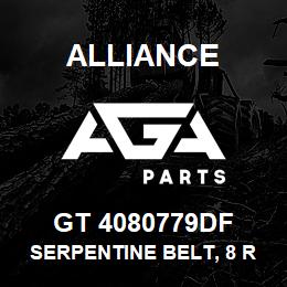 GT 4080779DF Alliance SERPENTINE BELT, 8 RIB X 78-5/8 | AGA Parts