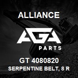 GT 4080820 Alliance SERPENTINE BELT, 8 RIB X 82 | AGA Parts