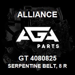 GT 4080825 Alliance SERPENTINE BELT, 8 RIB X 82.5 | AGA Parts