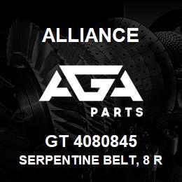 GT 4080845 Alliance SERPENTINE BELT, 8 RIB, 1-3/32 X 85-1/8 | AGA Parts