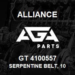 GT 4100557 Alliance SERPENTINE BELT, 10 RIB 1-3/8 X 56-3/8 | AGA Parts
