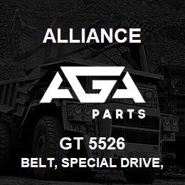 GT 5526 Alliance BELT, SPECIAL DRIVE, B 21/32 X 142 IN. | AGA Parts