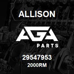 29547953 Allison 2000RM | AGA Parts