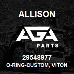 29548977 Allison O-RING-CUSTOM, VITON, PUMP | AGA Parts