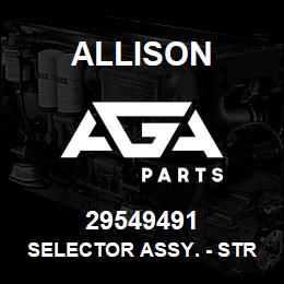 29549491 Allison SELECTOR ASSY. - STRIP, 6PB, V | AGA Parts