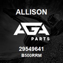 29549641 Allison B500RRM | AGA Parts