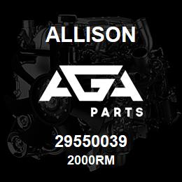 29550039 Allison 2000RM | AGA Parts