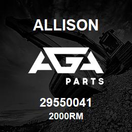 29550041 Allison 2000RM | AGA Parts