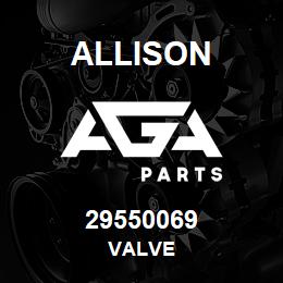 29550069 Allison VALVE | AGA Parts