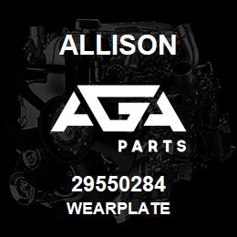 29550284 Allison WEARPLATE | AGA Parts