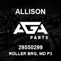 29550299 Allison ROLLER BRG, MD P3 | AGA Parts