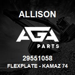 29551058 Allison FLEXPLATE - KAMAZ 740 | AGA Parts