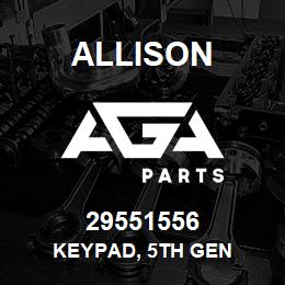 29551556 Allison KEYPAD, 5th GEN | AGA Parts