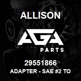 29551866 Allison ADAPTER - SAE #2 TO #1 FLYWHEE | AGA Parts