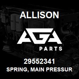 29552341 Allison SPRING, MAIN PRESSURE | AGA Parts