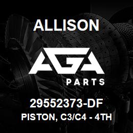 29552373-DF Allison PISTON, C3/C4 - 4TH GEN - MD/B400 | AGA Parts