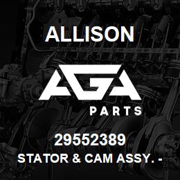 29552389 Allison STATOR & CAM ASSY. - TORQUE CO | AGA Parts