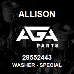 29552443 Allison WASHER - SPECIAL | AGA Parts