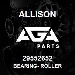 29552652 Allison BEARING- ROLLER | AGA Parts