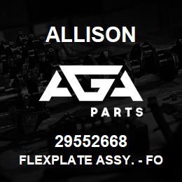 29552668 Allison FLEXPLATE ASSY. - FORD V10 | AGA Parts