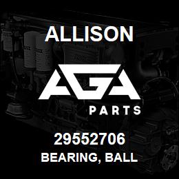 29552706 Allison BEARING, BALL | AGA Parts