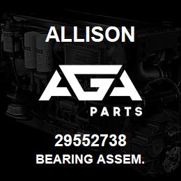 29552738 Allison BEARING ASSEM. | AGA Parts