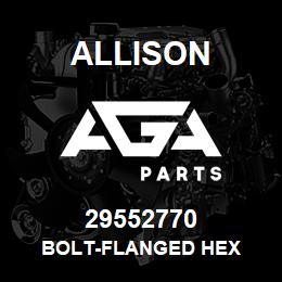 29552770 Allison Bolt-Flanged Hex | AGA Parts