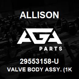 29553158-U Allison VALVE BODY ASSY. (1K/2K) MY2010 W/ 24 WAY CONNECTOR | AGA Parts