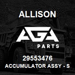 29553476 Allison ACCUMULATOR ASSY - SOLENOID & | AGA Parts