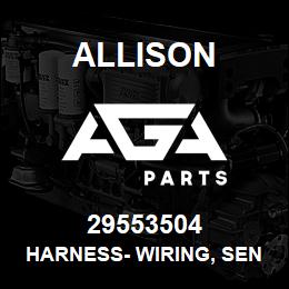 29553504 Allison HARNESS- WIRING, SENSOR, OIL L | AGA Parts